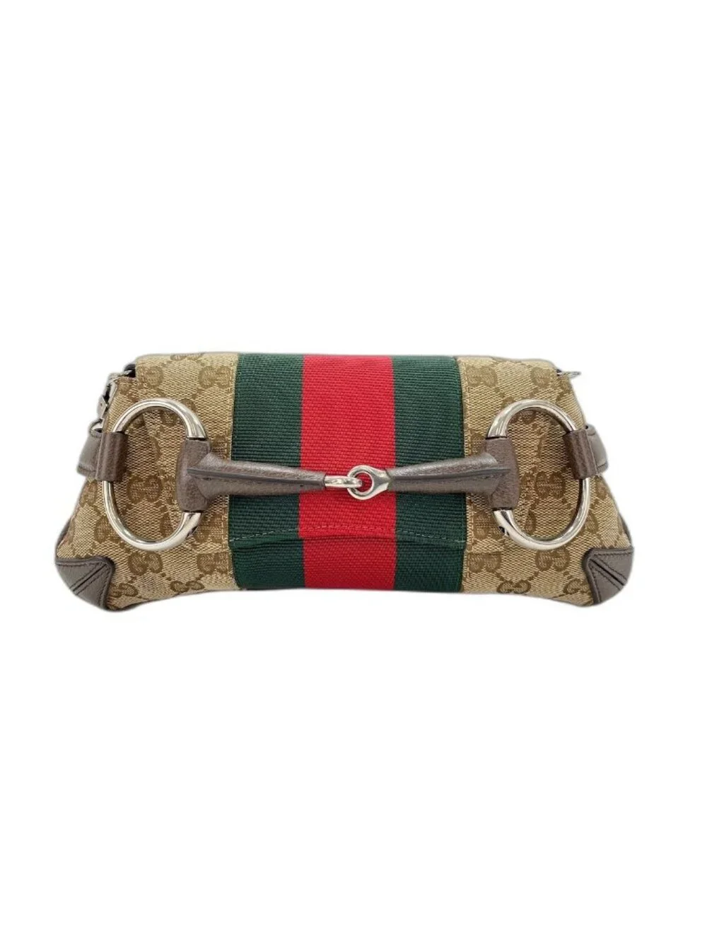 Gucci Handbag Horsebit Brown